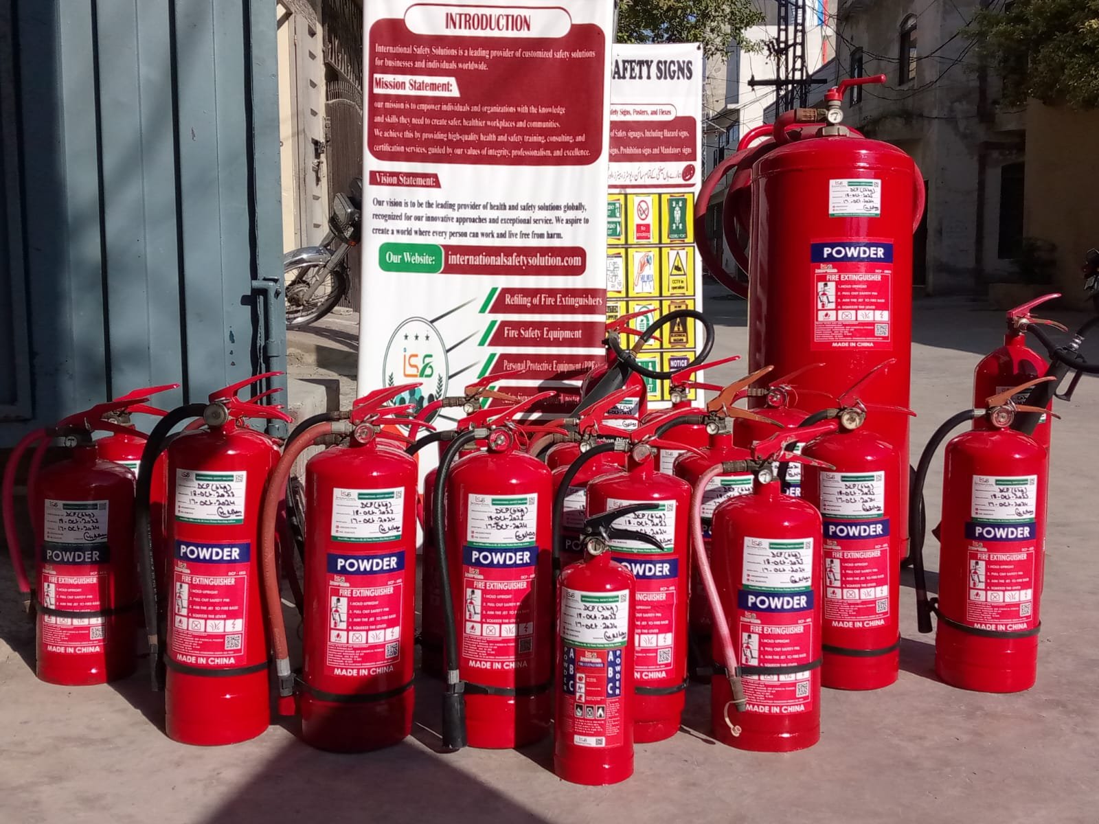Fire Extinguisher International Safety Solution