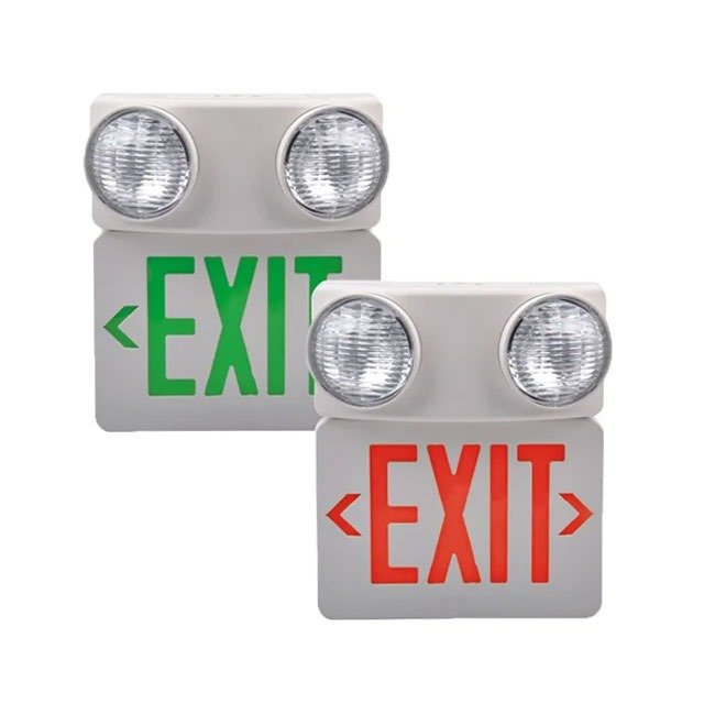 Beam lights with emergency exit