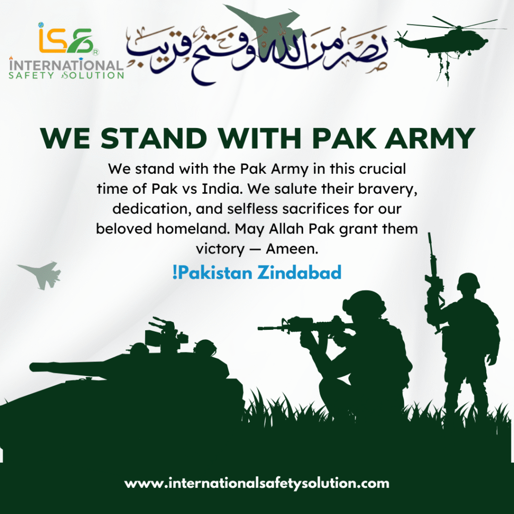 Stand with Pak Army ISS Pakistan India War